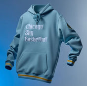 Chicago Sky Retro Hoodie