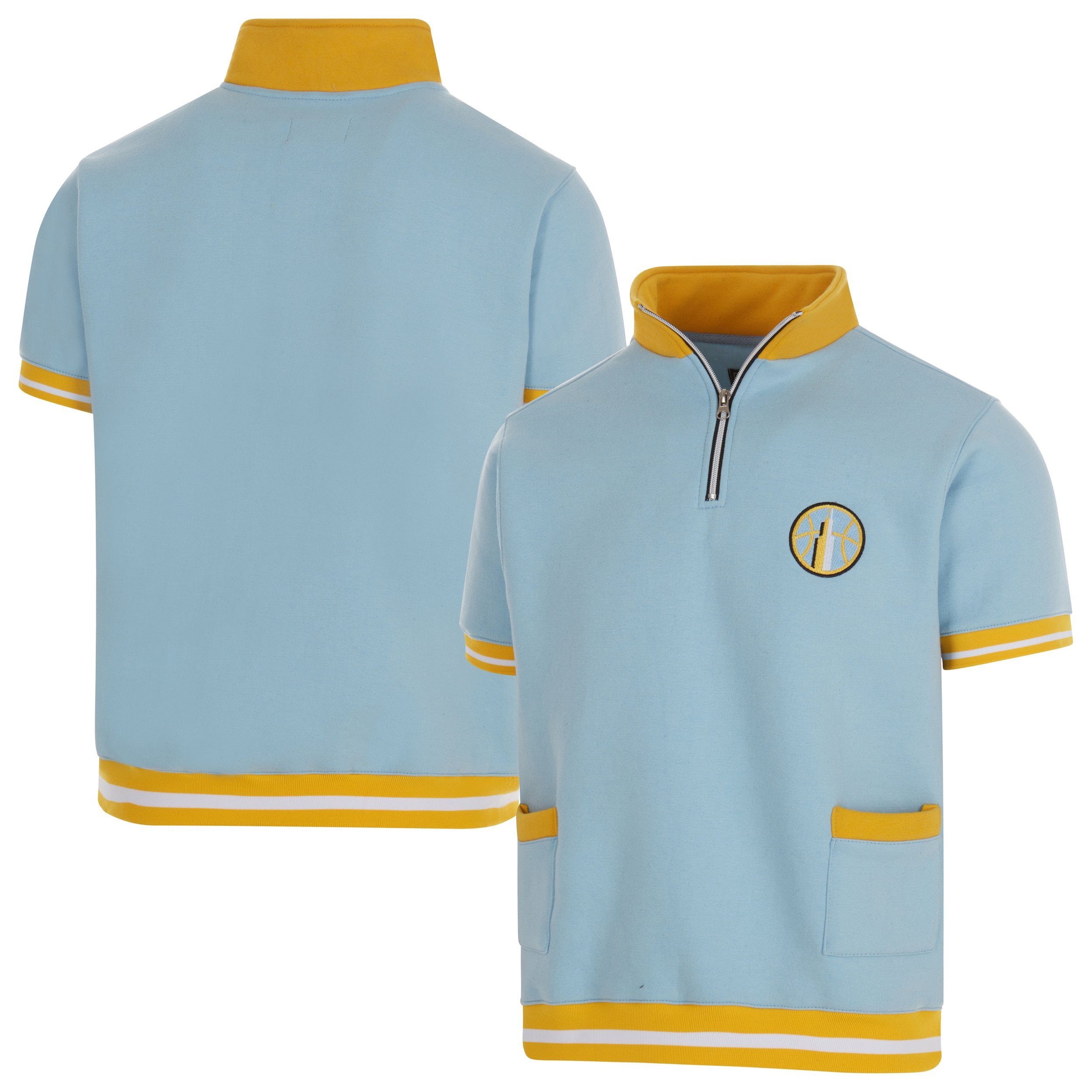 Chicago Sky Quarter Zip Retro Pullover