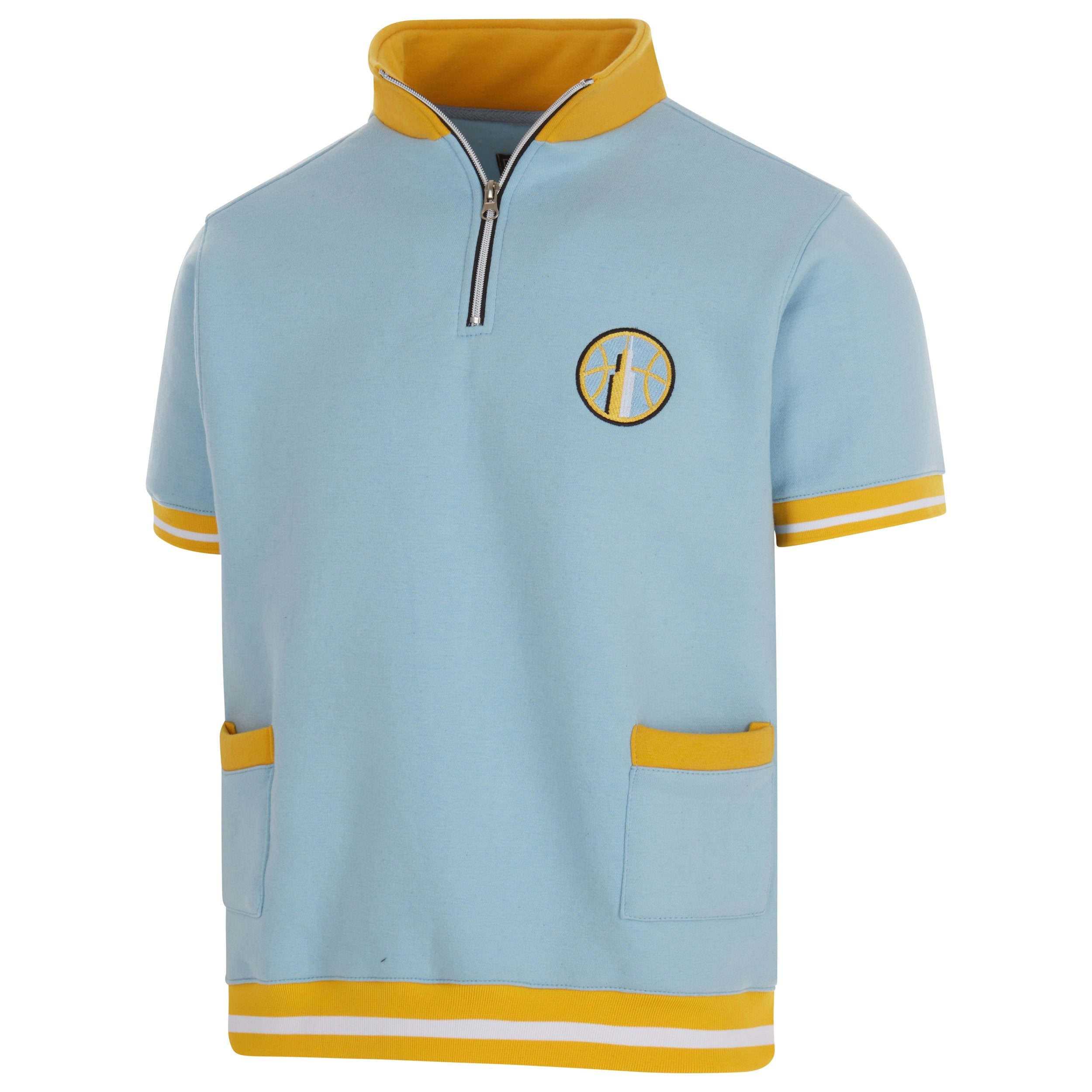 Chicago Sky Quarter Zip Retro Pullover