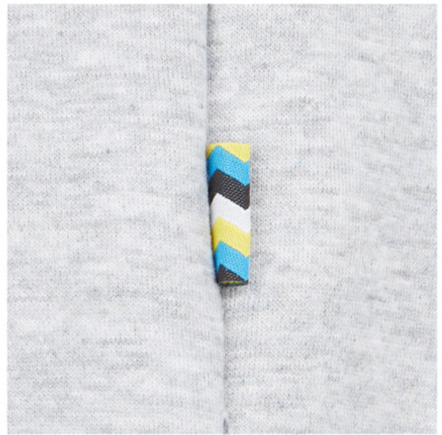 Chicago Sky Satin Applique Core Crew