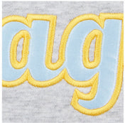 Chicago Sky Satin Applique Core Crew
