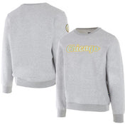 Chicago Sky Satin Applique Core Crew
