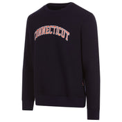Connecticut Sun Satin Applique Core Crew