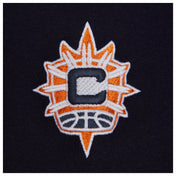 Connecticut Sun Satin Applique Core Crew
