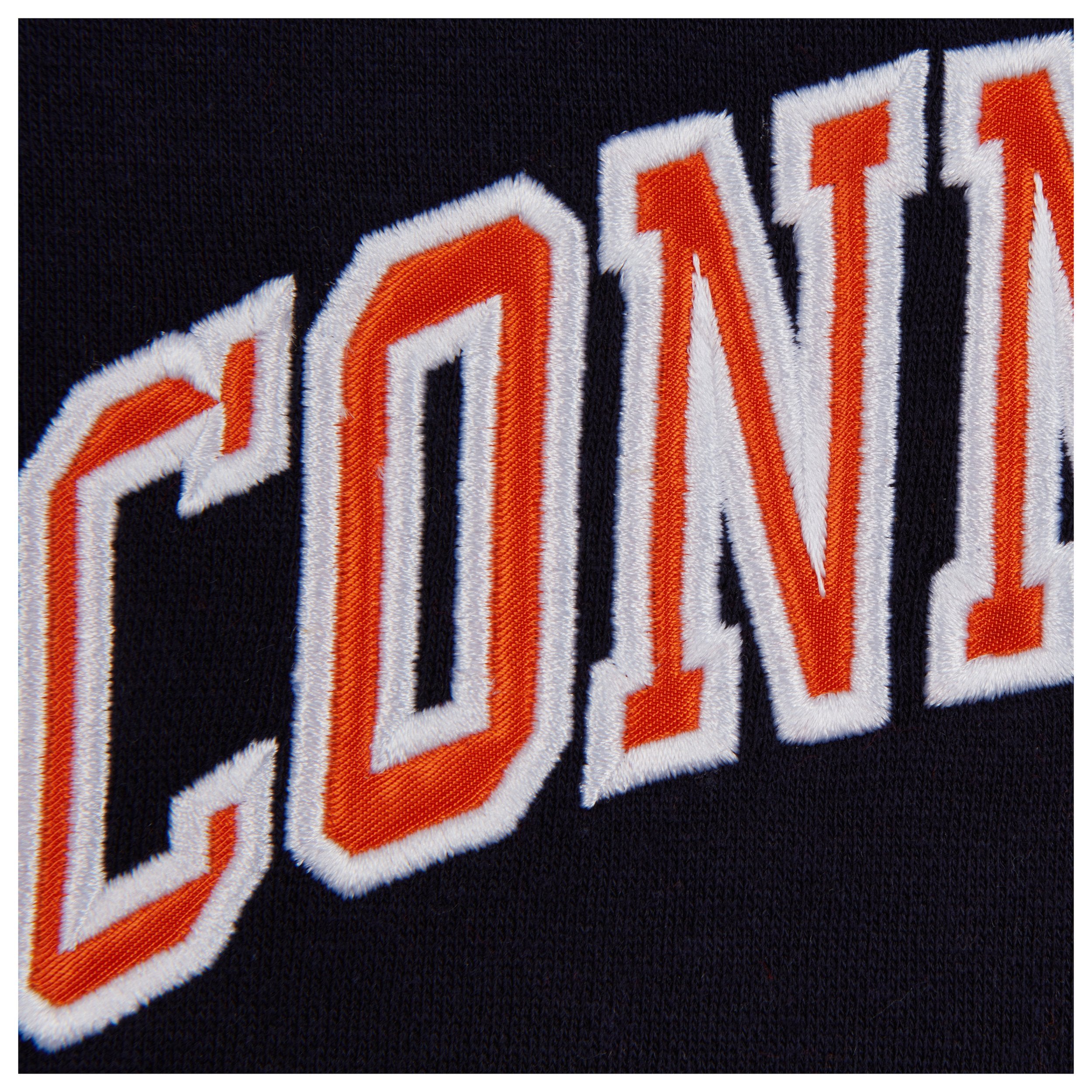 Connecticut Sun Satin Applique Core Crew