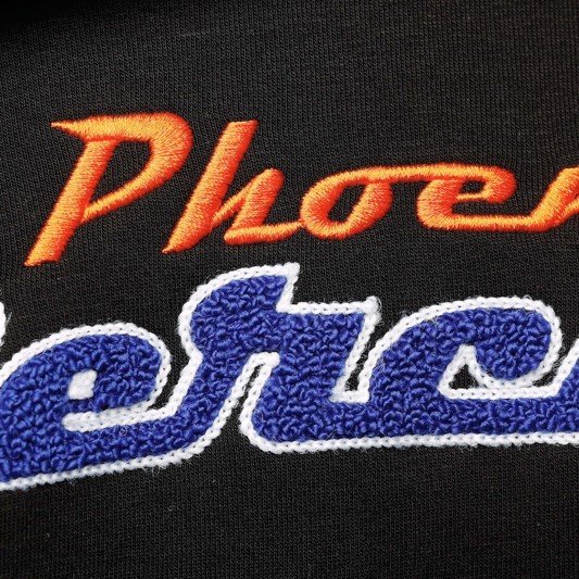 Phoenix Mercury Chenille Applique Core Hoodie