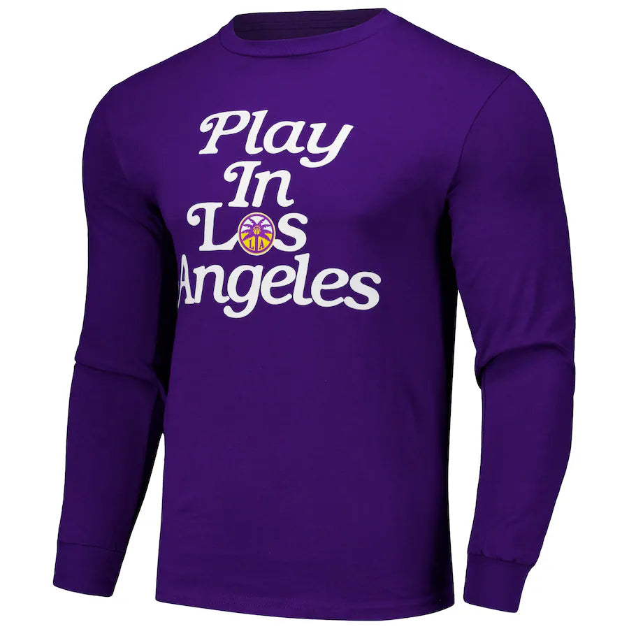 Los Angeles Sparks Long Sleeve Play In Tee