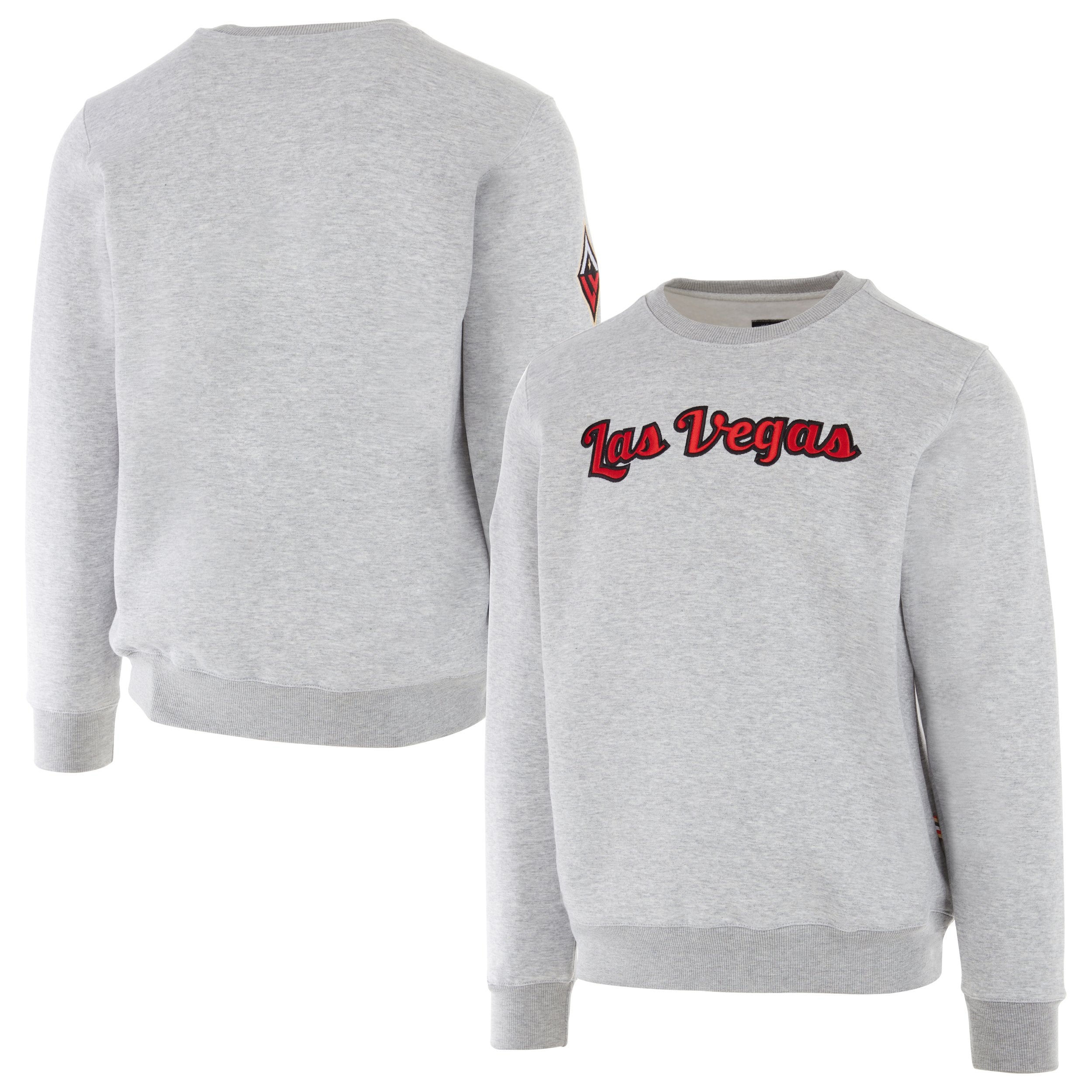 Las Vegas Aces Satin Applique Core Crew