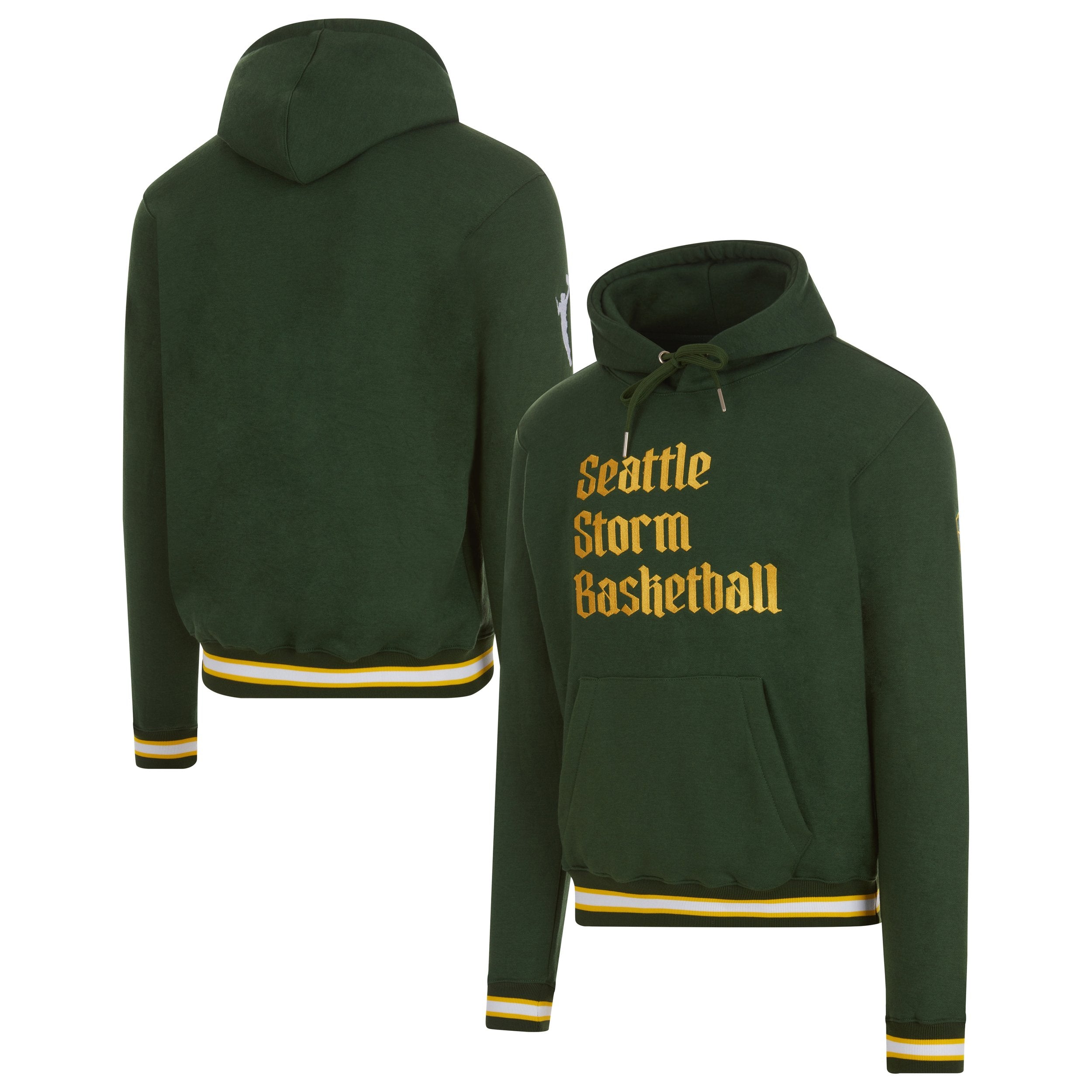Seattle Storm Retro Hoodie Green