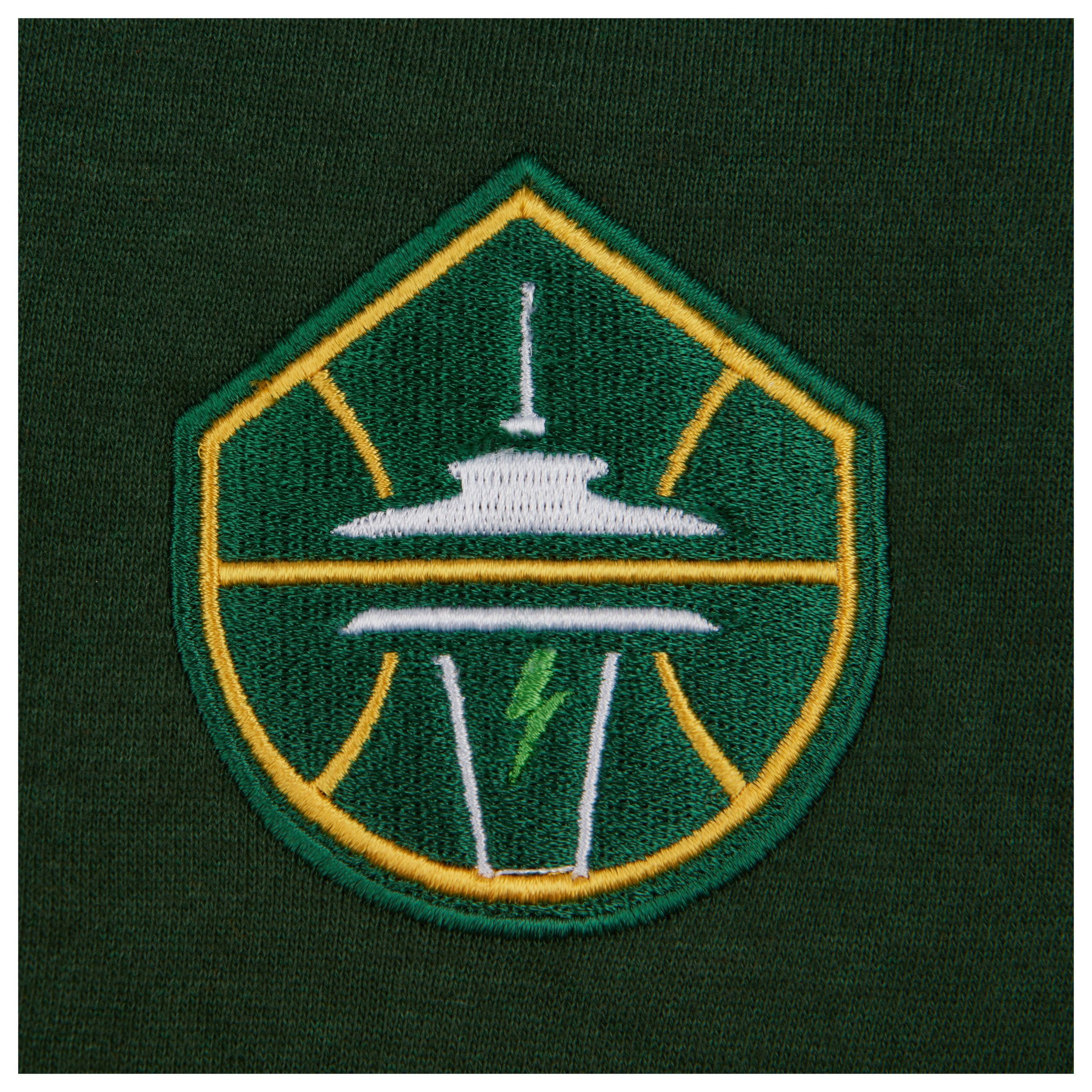 Seattle Storm Retro Hoodie Green