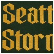 Seattle Storm Retro Hoodie Green